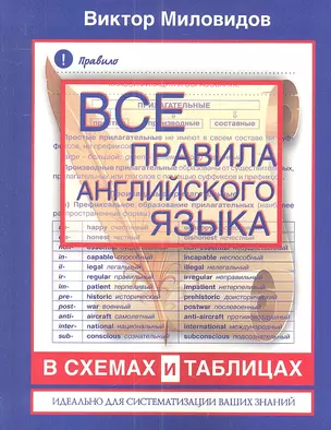 Все правила английского языка в схемах и таблицах — 2341286 — 1