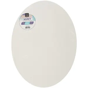Овальный холст на картоне, 30 х 40 см