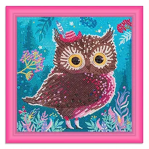 Набор для творчества. Разноразмерная мозаика на подрамнике "Модница", 30 х 30 см