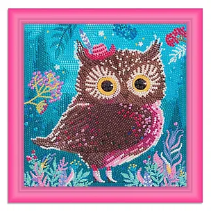 Набор для творчества. Разноразмерная мозаика на подрамнике "Модница", 30 х 30 см 2945390