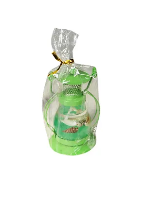 Свеча гелевая Керосиновая лампа зеленая (896699) 2451951