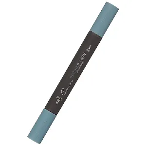 Маркер художественный "Сонет" сине-серый 7, двухсторон., тонк. и широк.долото, Сонет