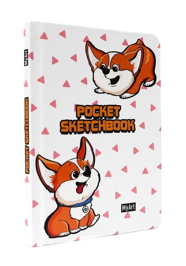 Pocket Скетчбук. Корги 2863897 — 1