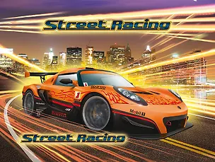 Папка для тетрадей А4 "Стрит Рейсинг" клапан на липучке, лам.картон, Канцбург 228030