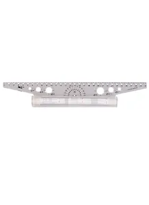 Рейсшина 30 см металический ролик