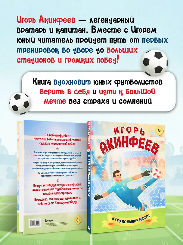 Книга Игорь Акинфеев. И его большая мечта (6+) (Лидия Данилова) — 7