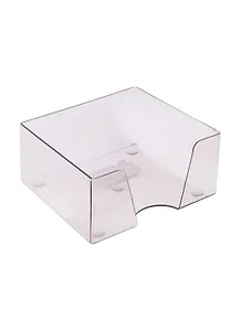 Подставка прозрачная для бумажного блока 90*90*45мм