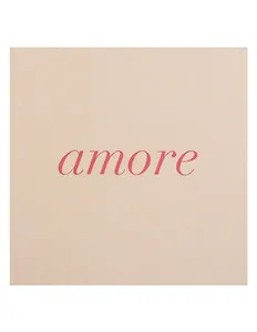 Открытка одинарная квадртная "Amore"