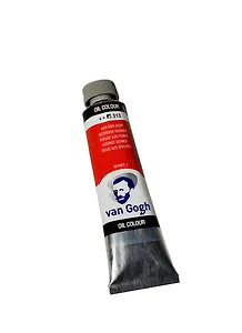 Краска масляная «VAN GOGH» красный тёмный  AZO, туба 40мл, Royal Talens