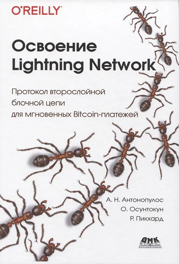 Книга Освоение LIGHTNING NETWORK. Протокол втрослойной блочной цепи для мгновенных Bitcoin-платежей (Андреас Антонопулолс, Олаулува Осунтокун, Рене Пикхард) — 1
