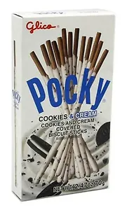 Палочки бисквитные Pocky Cookies&Cream, 20г