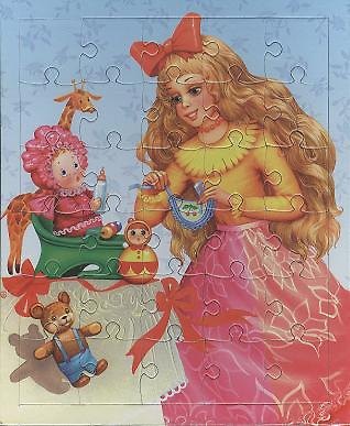 Принцессы. Игрушки. Игра-мозаика. 30 элементов 2316950 — 1