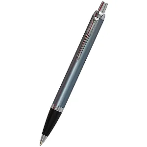 Ручка подарочная шариковая синяя, IM Light Blue Grey CT, Parker