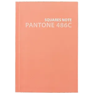 Записная книжка А6+ 80л кл. "Pantone line. 5" интегр.переплет, мат.ламинация, выб.лак, пантон.печать