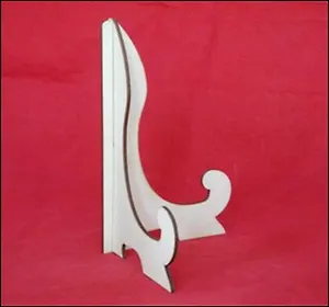 Подставка под тарелку для росписи и декупажа вертикальная (13661) (161мм) (упаковка)