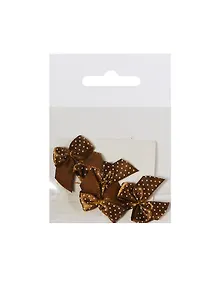 Бантик из ленты (BR2015-4) (20х15мм) (ПЭ 100%) (5шт) (упаковка)