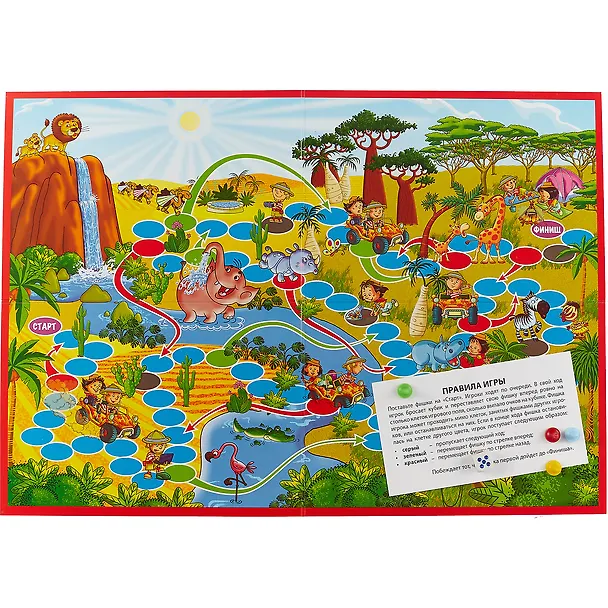 Игра детская настольная Первая игра (пак) 1714H 2664145 — 3