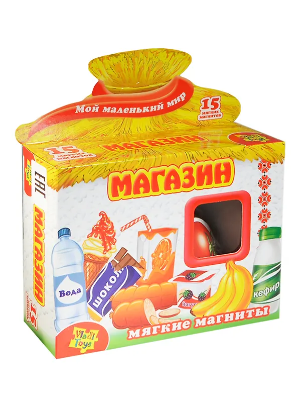 Игр. набор на магнитах Магазин (VT3101-08) (15 мяг. магнитов) (Мой маленький мир) (коробка) 2419572 — 1
