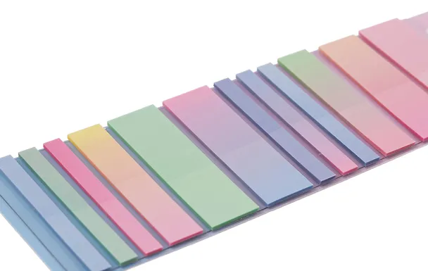 Закладки самоклеящиеся "Gradient mix", 12 штук х 20 листов, Yoi 3095510 — 3