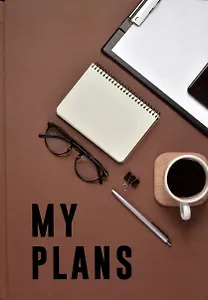 Ежедневник полудат. А5 192л "Coffee break" 7БЦ, глянц.лам, офсет