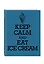 Книга для записи рецептов. KEEP CALM and EAT ICE CREAM — 2563577 — 2