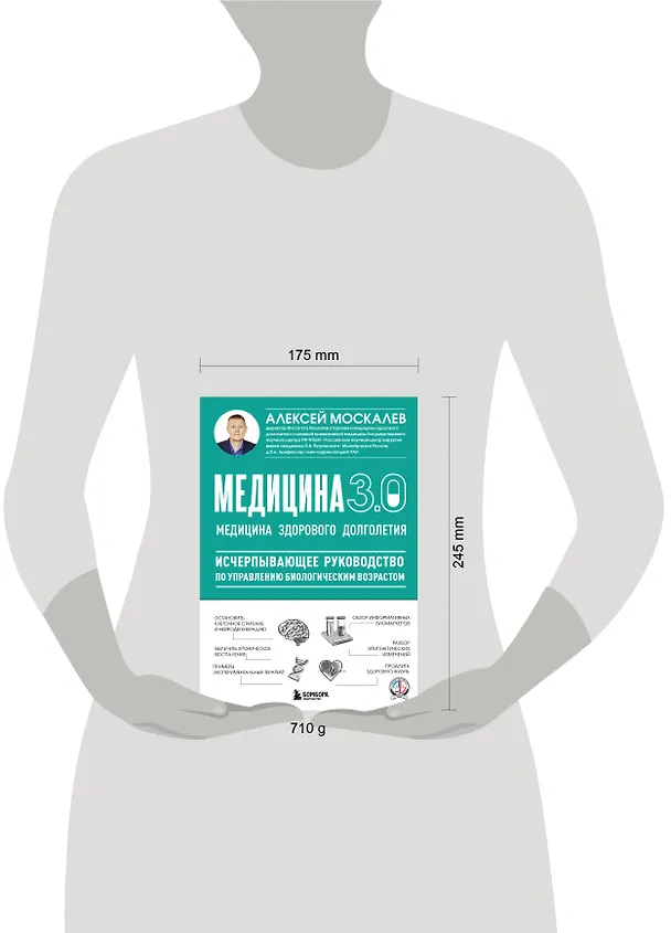Книга Медицина 3.0. Медицина здорового долголетия. Исчерпывающее руководство по управлению биологическим возрастом (Алексей Москалев) — 15