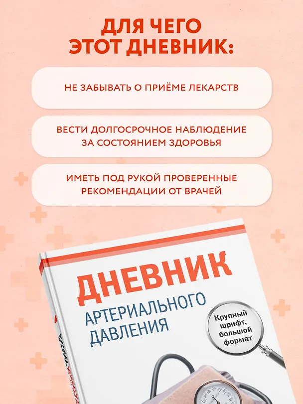 Дневник артериального давления (большой формат) 3093338 — 4