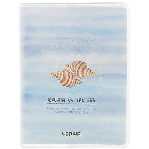 Записная книжка «Walking on the sea» А7, 80 листов в клетку, Lenwa 248653 — 1