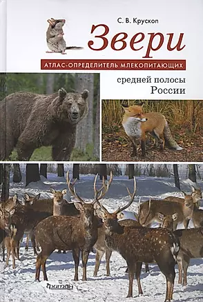 Звери средней полосы России: Атлас-определитель млекопитающих — 2449201 — 1