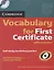 Cambridge Vocabulary for First Certificate Edition with answers and Audio CD — 2310776 — 1