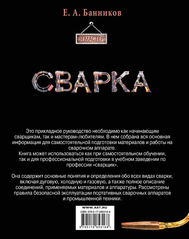 Книга Сварка (Евгений Банников) — 2