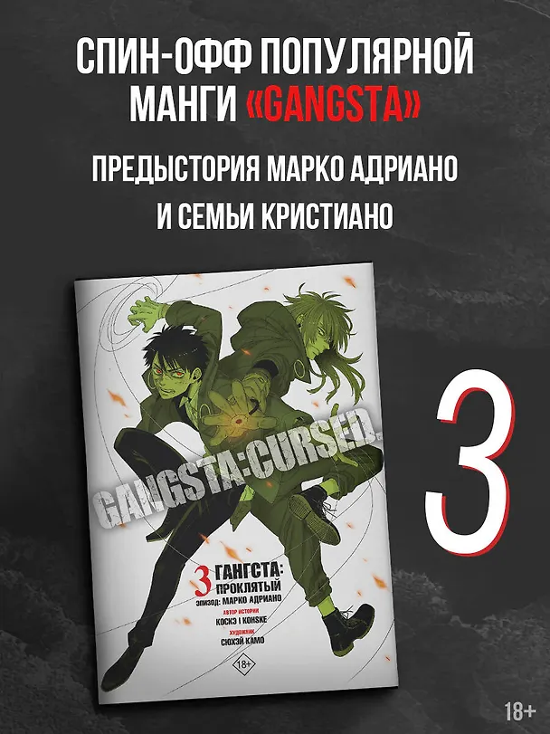 Гангста. Проклятый. Том 3 - Эпизод: Марко Адриано (Бандитос / Gangsta). Манга 3133063 — 5
