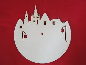 Основа для часов Вечерний город (13712) (246х246мм) (упаковка)