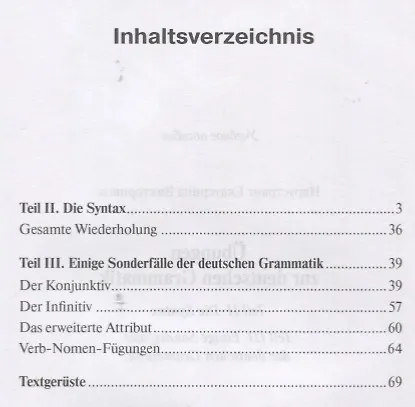 Книга Ubungen zur deutschen Grammatik Т.2 Die Syntax T.3 Einige Sonderfalle der deuschen Grammatik Losungs (Ekaterina Narustrang) — 2