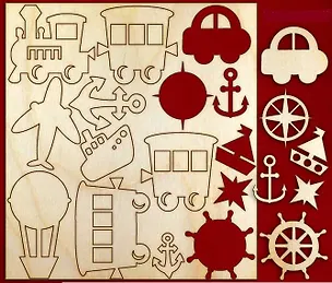 Набор для скрапбукинга Путешествие-1 (13918) (упаковка) 2377770