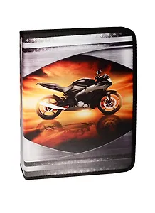 Папка для труда А4 "Мотоспорт" картон, Silwerhof