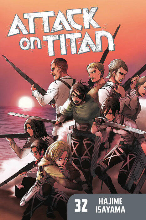 None Attack On Titan 32 (Hajime Isayama) Атака Титанов 32 (Хадзимэ Исаяма) / Книги на английском языке
