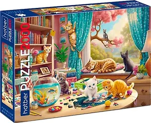 Пазл Hatber "Пушистые шалуны", 2000 элементов 3109999