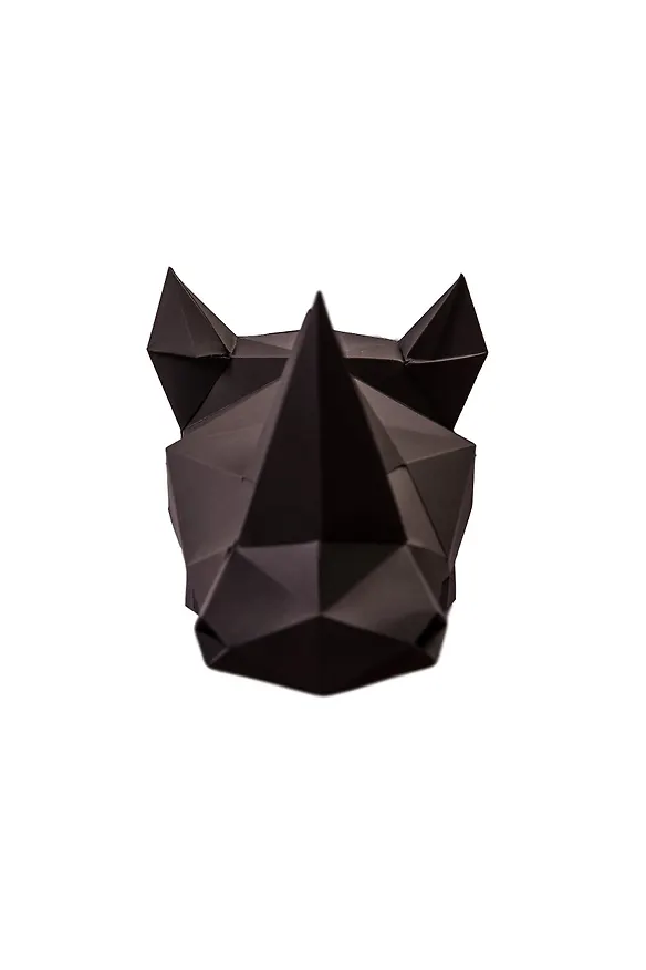 Набор для сборки полигональных фигур: Носорог (Серый) 2754842 — 4
