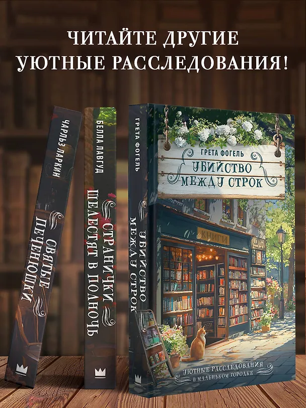 Книга Убийство между строк (Грета Фогель) — 6