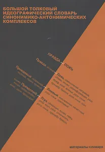 Большой толковый идеографический словарь синонимико-антонимических комплексов: материалы словаря