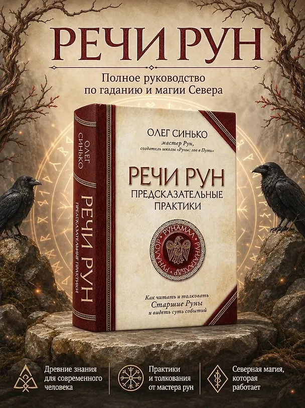 Книга Речи рун. Предсказательные практики. Как читать и толковать Старшие Руны и видеть суть событий (Олег Синько) — 5