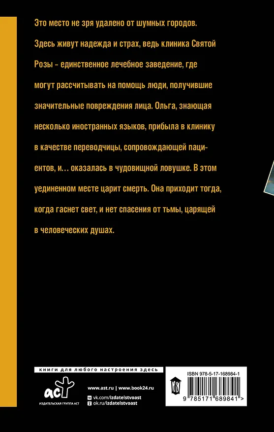 Книга И гаснет свет (Влада Астафьева) — 2