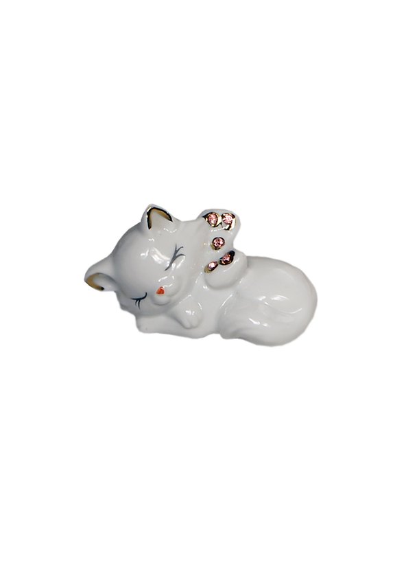 Фигурка Кошечка со стразами (5 см) (149-225) 2407597 — 1
