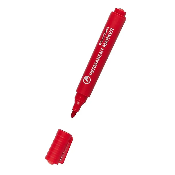 Маркер перманентный GoodMark, красный 2,5 мм 238526 — 2