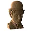 Конструктор из картона Декоративный бюст - 3D Чарли Чаплин/Charlie Chaplin — 2912680 — 2