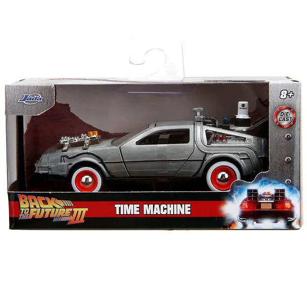 Модель Машинки Hollywood Rides 1:32 Назад в будущее Time Machine (Back To The Future-3) 32290 3141193 — 2