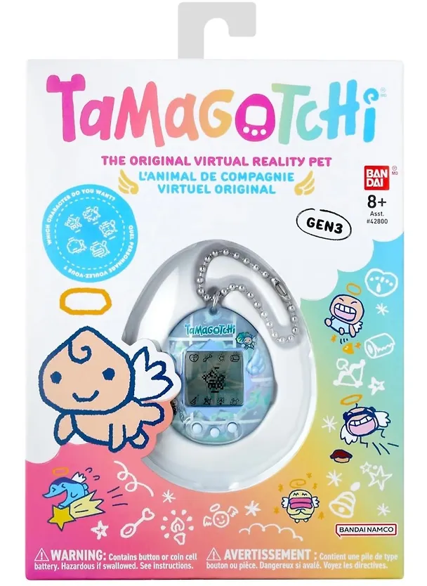 Тамагочи. Интерактивная игрушка Ориджинал Энджел Рэйни. Tamagotchi 3153200 — 1