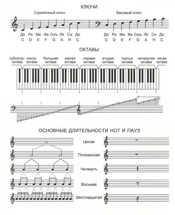 Тетрадь для нот «Квартет» 16 листов, А5, скрепка - Listoff 2973225 — 2