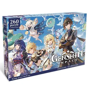 Геншин. Пазл "Райден Сёгун", 260 элементов